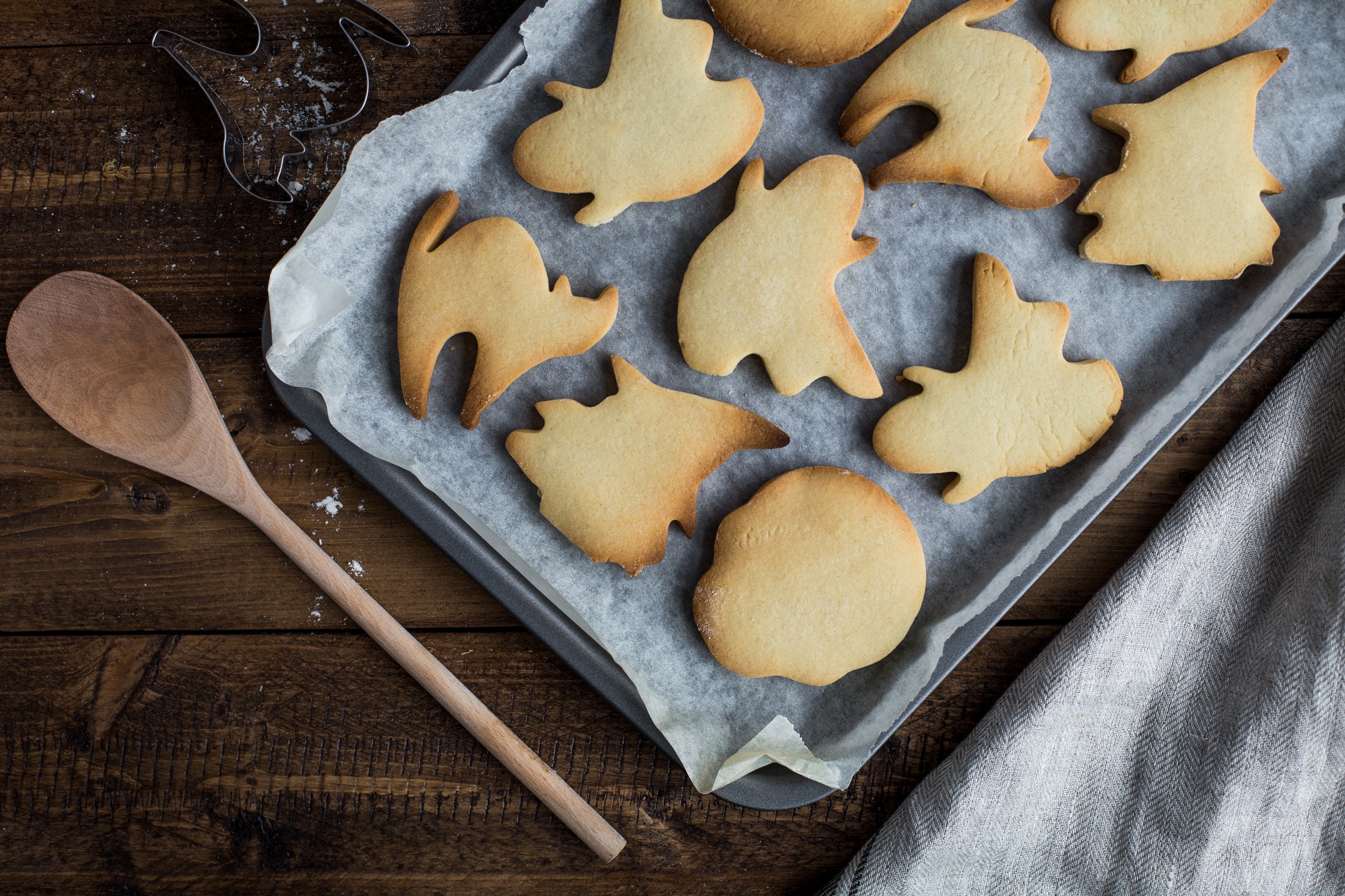 Baking Halloween Cookies
