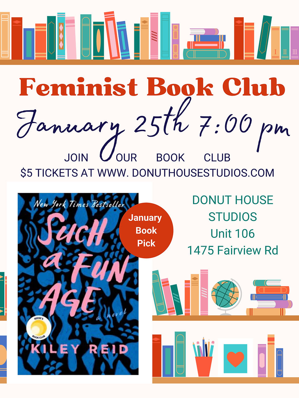 January Feminist Book Club