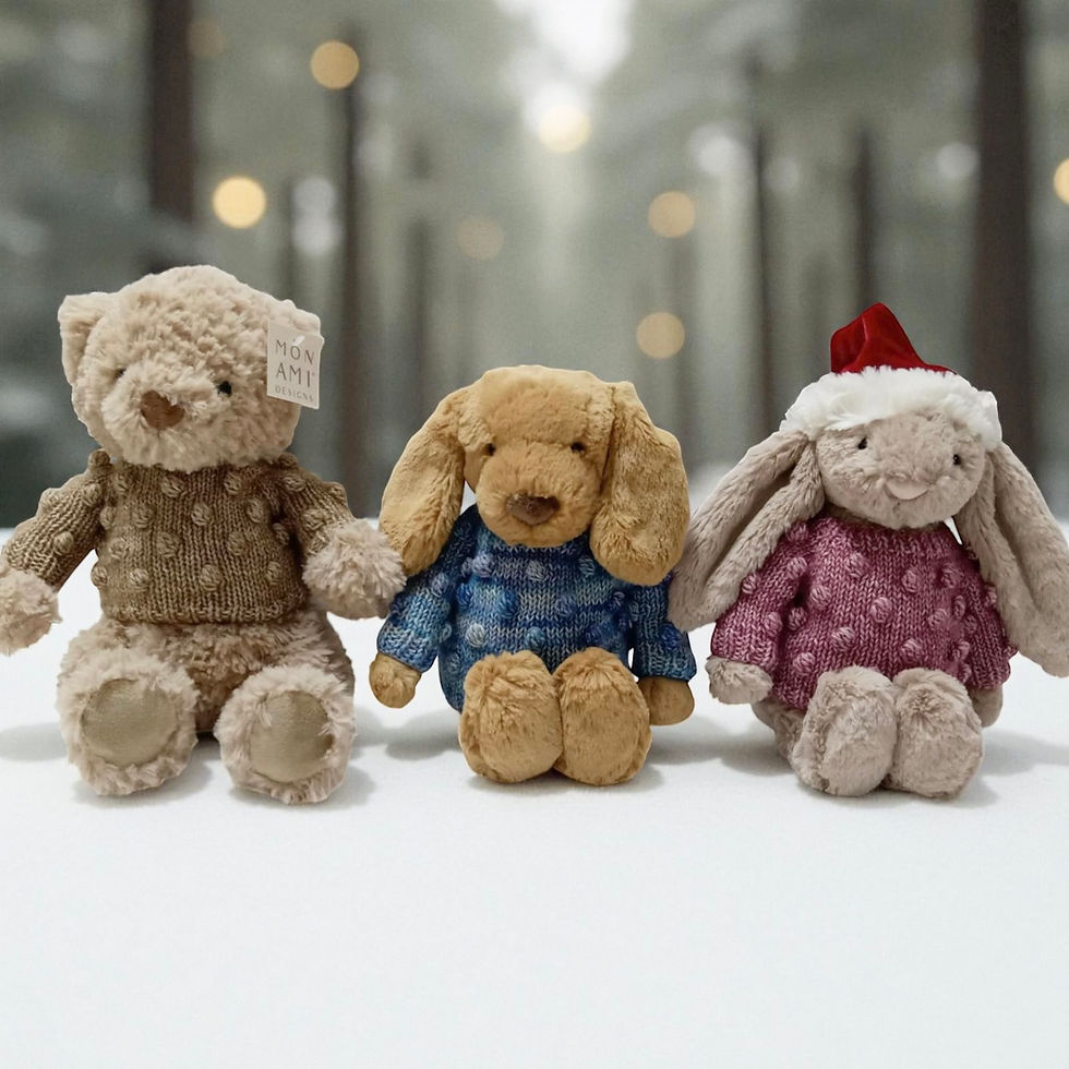 Plush Toys Handmade Sweaters