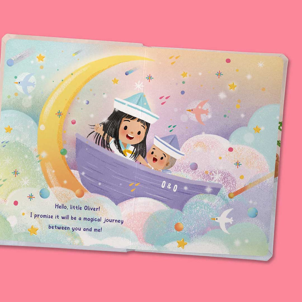 Thumbnail: Personalised Story Book - Boy/Girl is promoted to big brother/sister