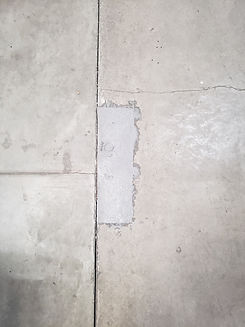 concrete spall repair using concrete mender