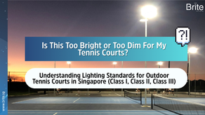 Understanding Lighting Standards for Outdoor Tennis Courts in Singapore (Class I, Class II, Class III)