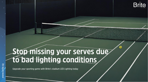 How to Fix a Dim Tennis Court: It's Time to Shine with LED Lighting