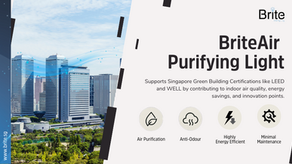 How BriteAir Purifying Light Supports Green Building Certifications