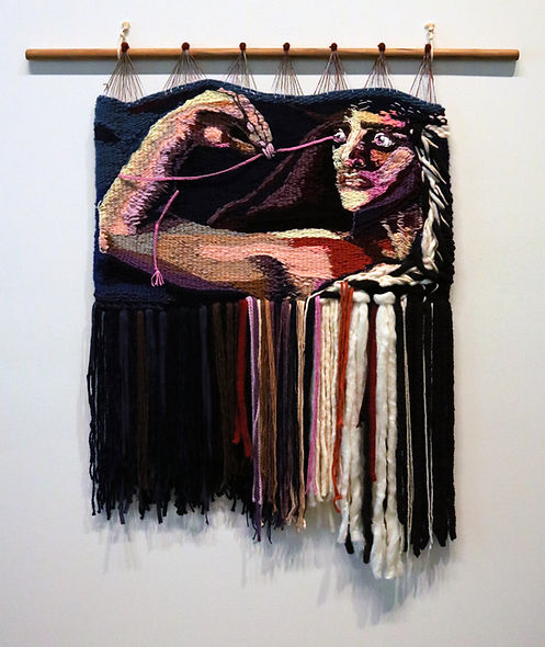 Amy Wood's tapestry, Introspection