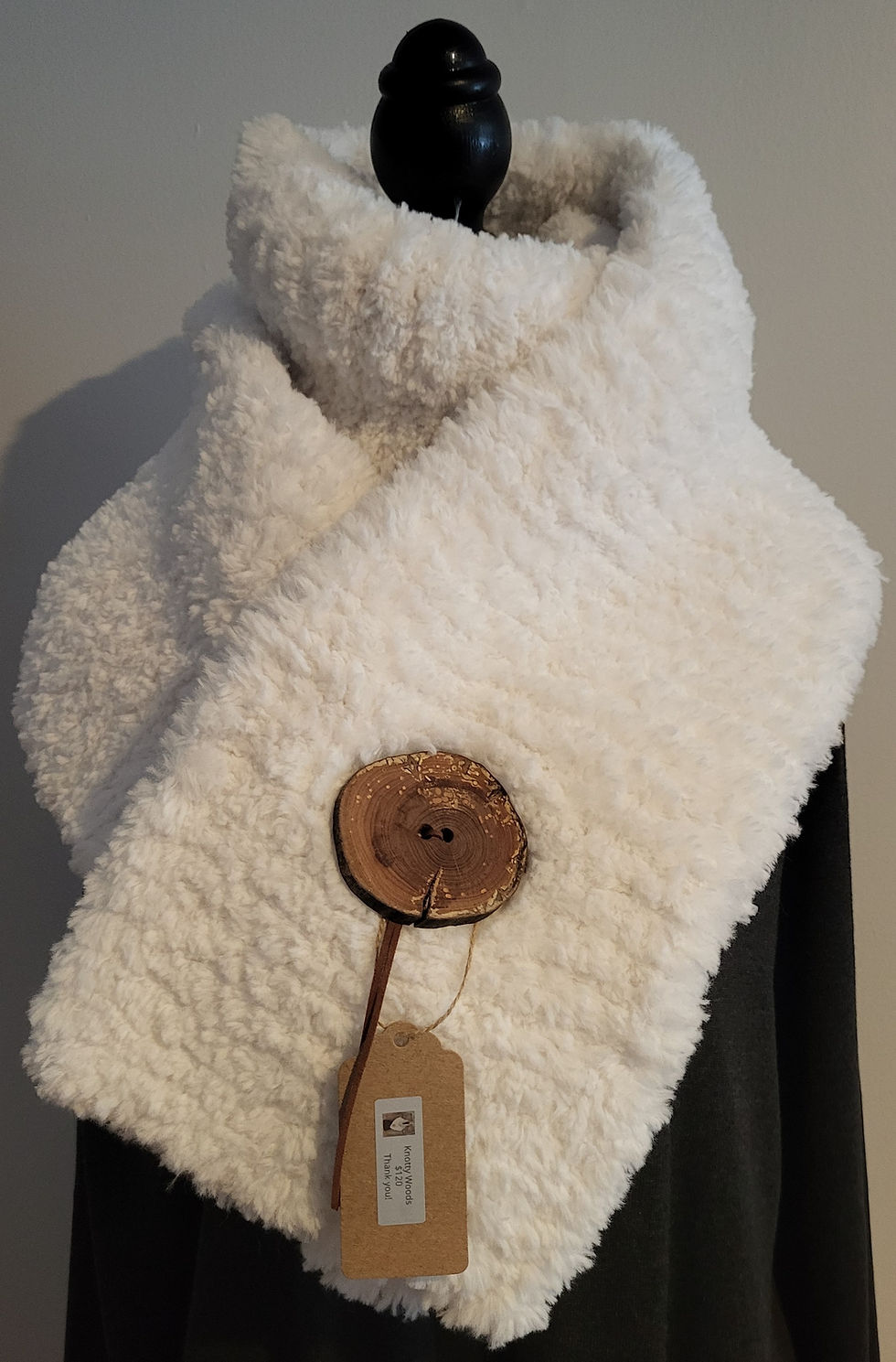 Thumbnail: Handknitted Faux Fur Scarves
