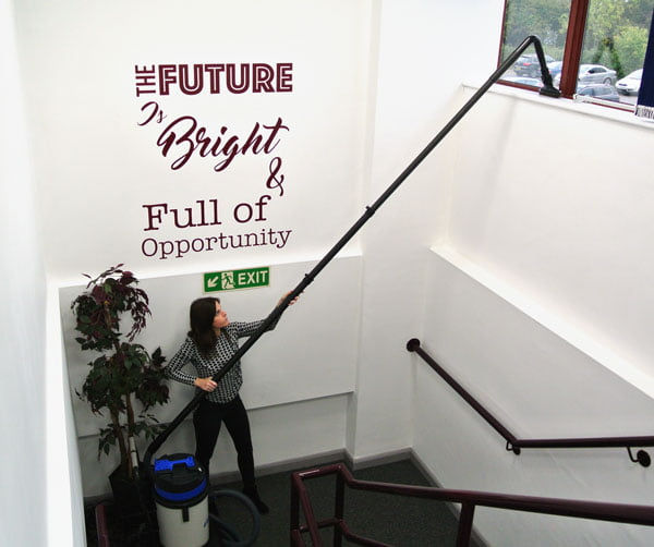 Telescopic Vacuum Pole