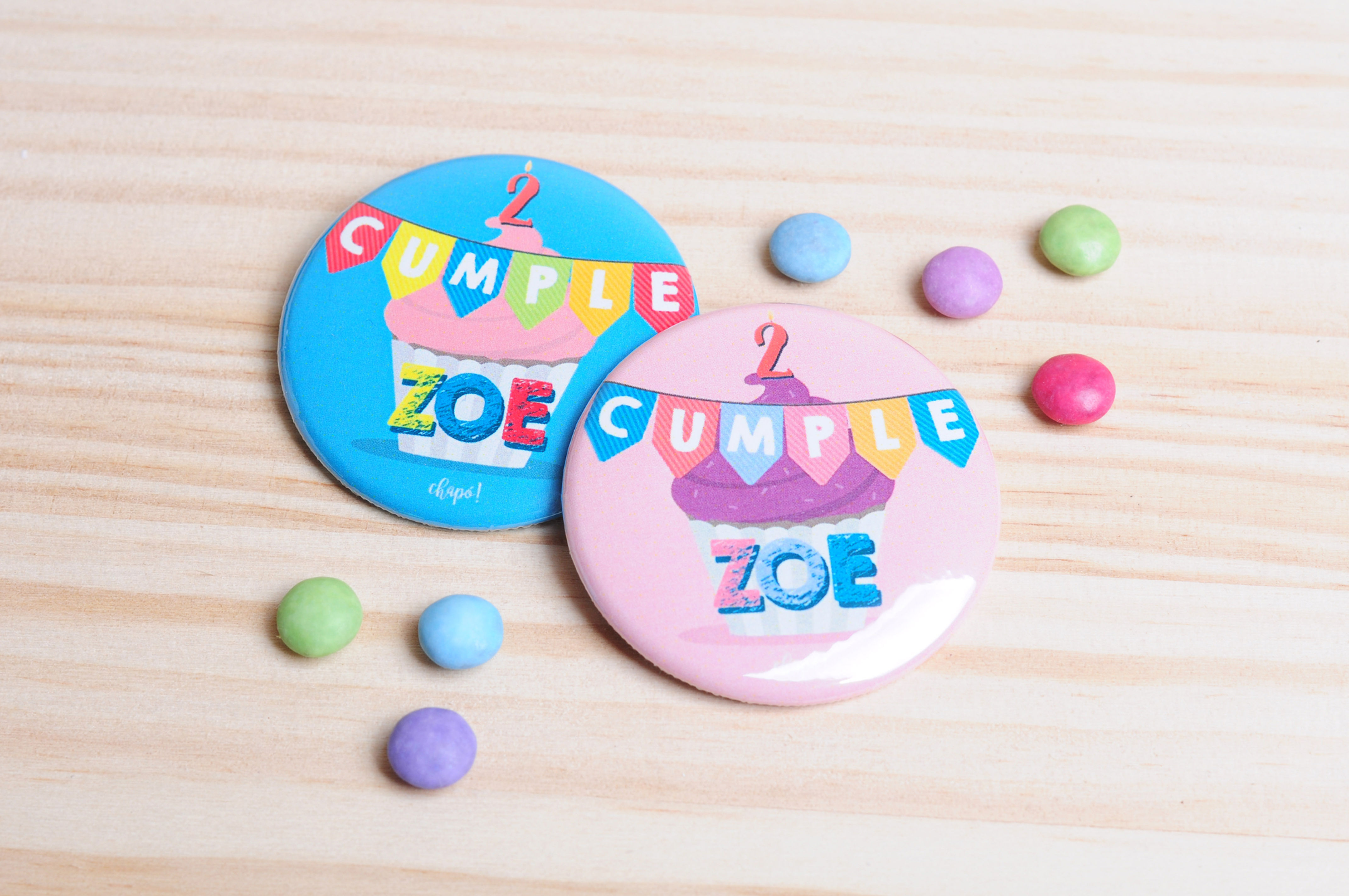 ABRIDORES CUMPLEAÑOS CUPCAKE