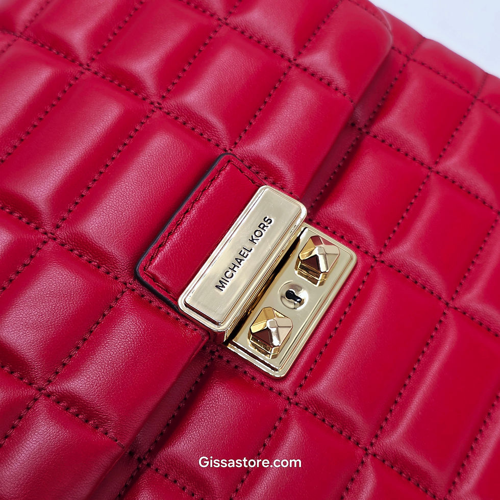 Miniatura: Mochila Michael Kors Roja Piel