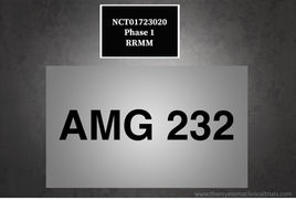 NCT01723020: A Phase 1 Study Evaluating AMG 232 in Advanced Solid Tumors or Multiple Myeloma