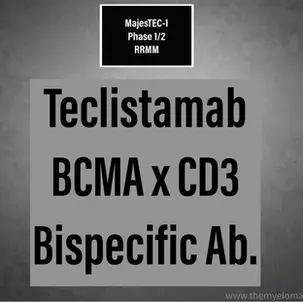 NCT03145181: Phase 1 - Teclistamab, Humanized BCMA*CD3 Bispecific Ab, in Relapsed Myeloma MajesTEC1