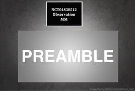 Prospective Research Assessment in Multiple Myeloma: An Observational Evaluation (PREAMBLE)