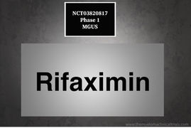 NCT03820817: Phase 1: Rifaximin in Patients With Monoclonal Gammopathy
