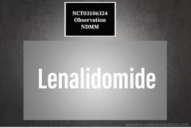 NCT03106324: Safety Study of Lenalidomide in Previously Untreated Adult Multiple Myeloma -TNE