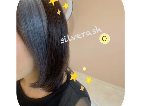 烏丸御池個室ヘアサロン＊シルバーアッシュ✨