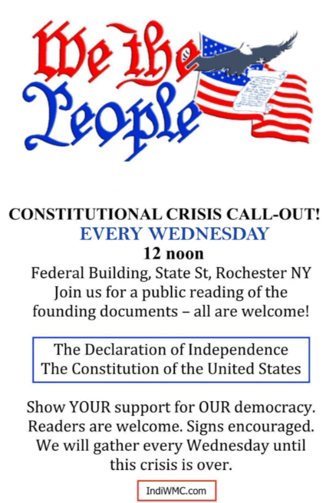 Constitutional Crisis Call-Out!