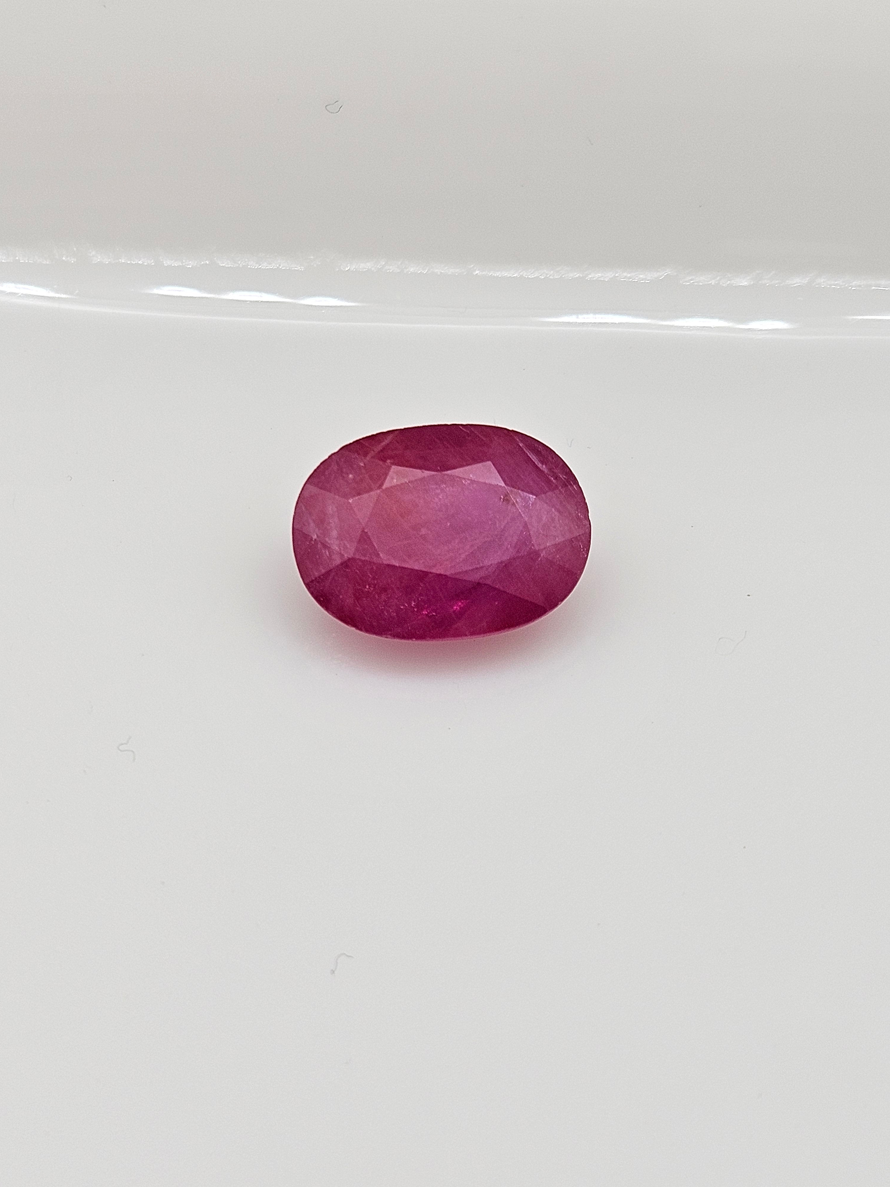 Ruby Oval | Natural