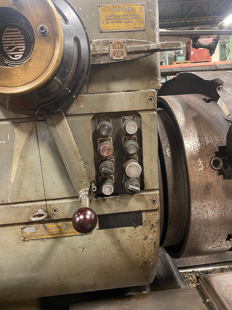 Thumbnail: Gisholt Horizontal Turret Lathe,  4-L