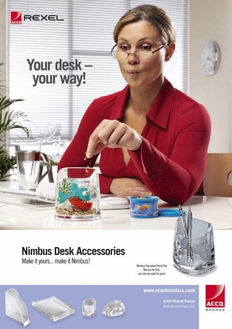 ACCO Brands | Nobo Your Desk Your Way Pan Euro Campaign
