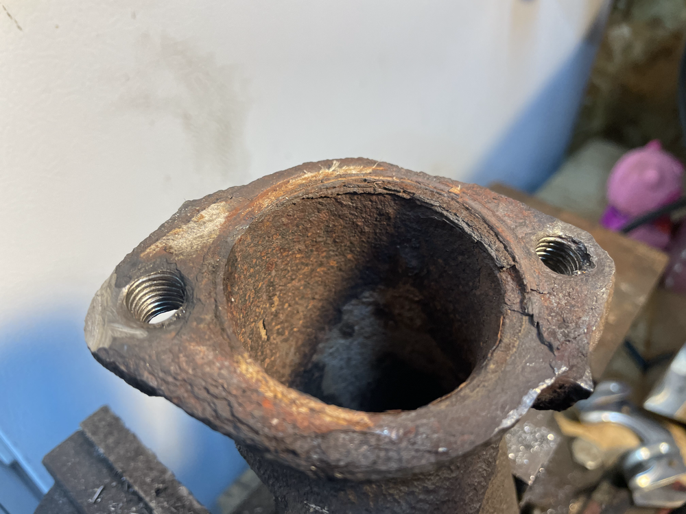 Rust & Restoration Preparing a Cast Iron Exhaust Manifold