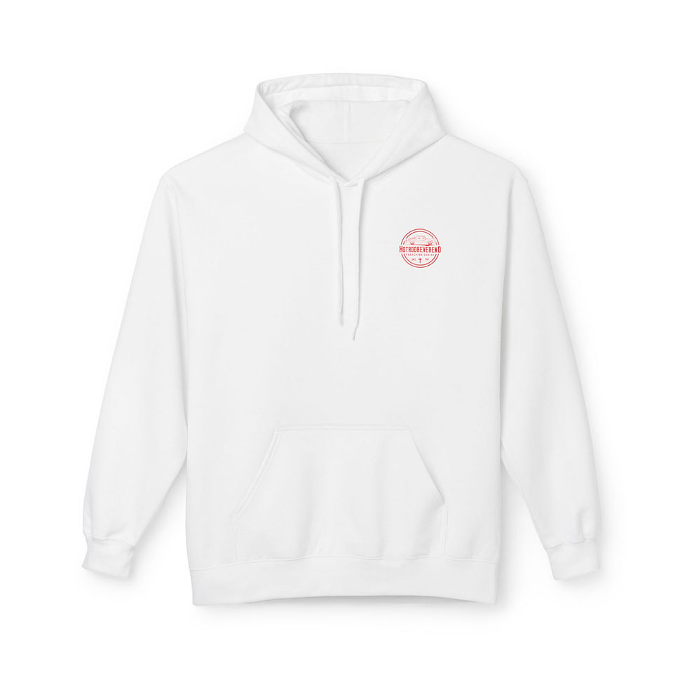 Thumbnail: Hot Rod Reverend Red Logo Hoodie, Midweight Softstyle Fleece