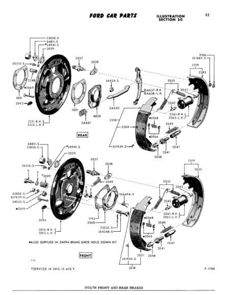 1955 Ford Part 100 Revisiting the Brakes