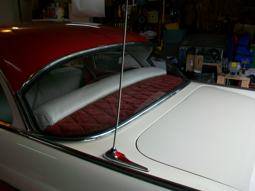 1955 Ford Part 54: Rear Mount Antenna, Rear Bumper, & more Stainless