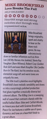 Mike Brookfield Blues Review
