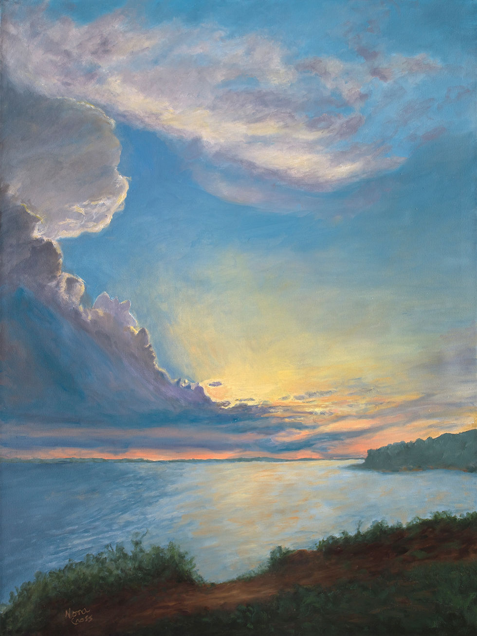 Magical Evening on Grapevine Lake