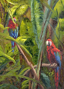 don't talk behind my back landscape painting