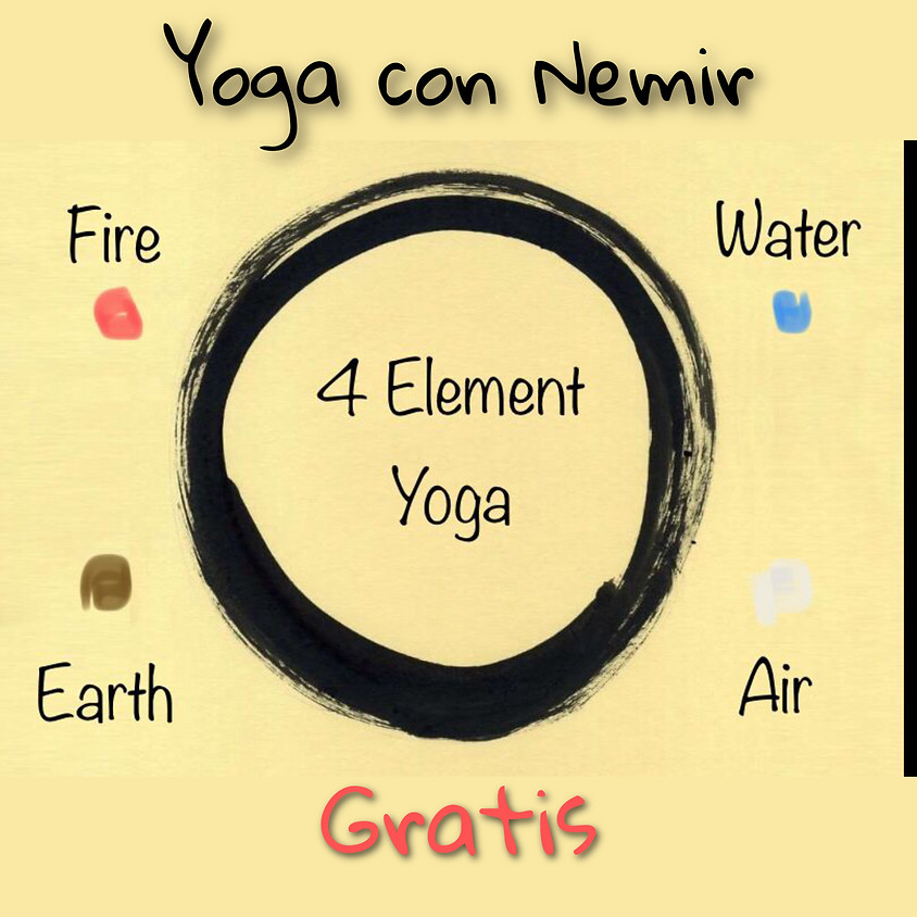 Lo Yoga dei 4 Elementi con Nemir **Gratis** - Per Tutti