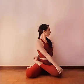 Meditating on Beach