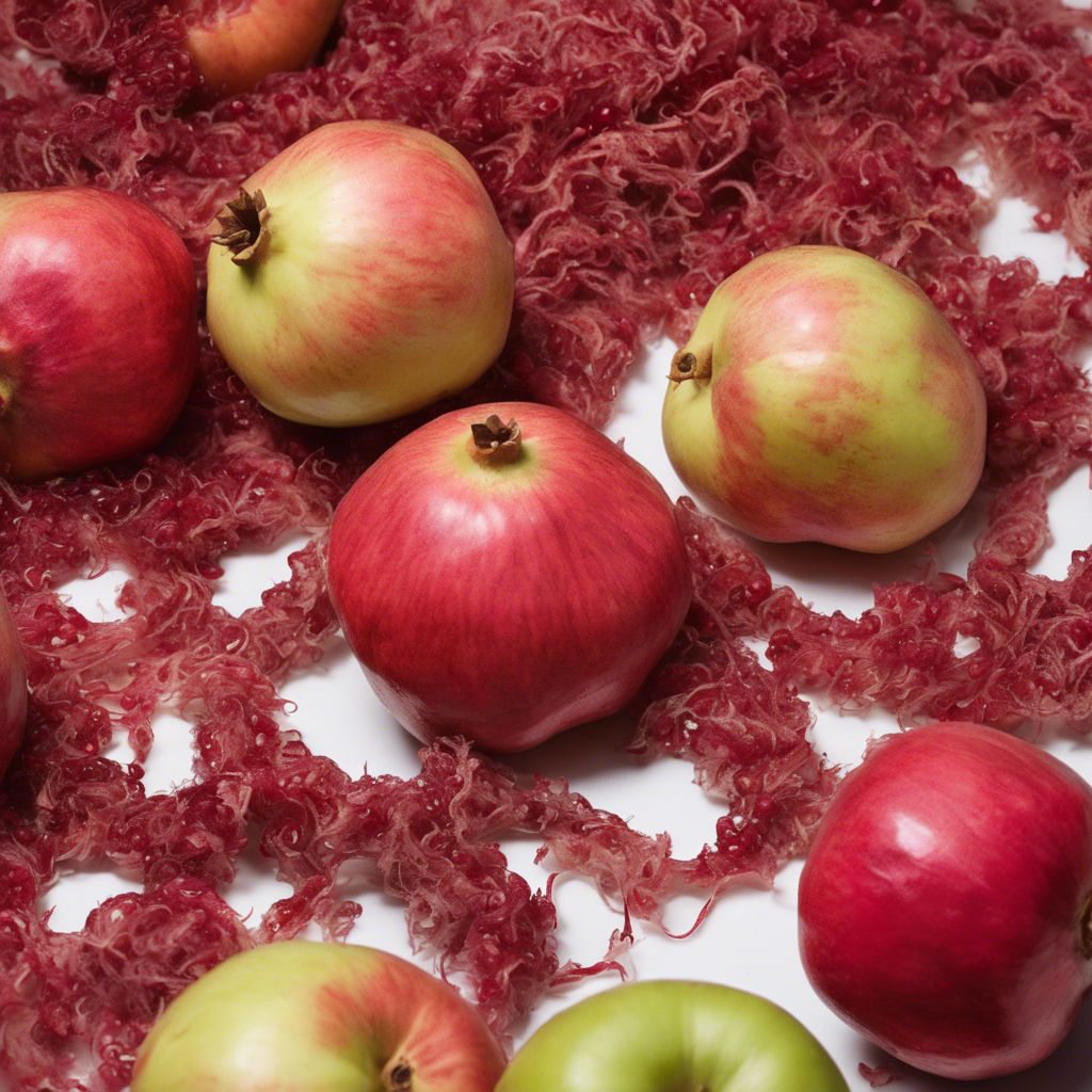 Pomegranate and Apple sea moss gel