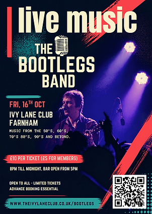 Bootlegs Band Live Music Night 16 October 2026 at The Ivy Lane Club (1).png