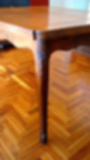 Mesa antes