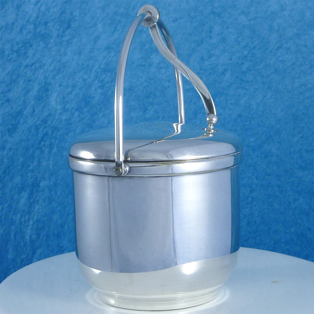 Eiskühler Silber antik Kühlbehältnis