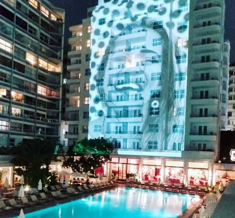 Projeção Mapeada - Copacabana Palace