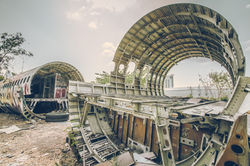 The Airplane Graveyard in Bangkok