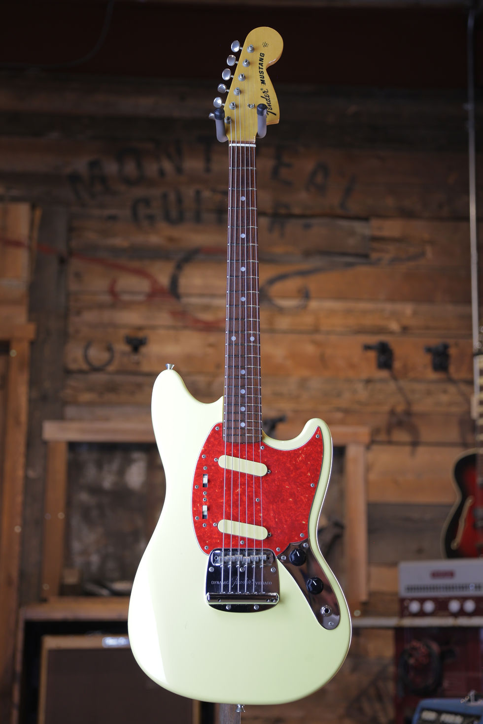 Thumbnail: Fender MG-69 Mustang Reissue MIJ FujiGen Built N-Serial (Rare) 1993