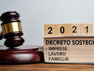 DECRETO SOSTEGNI- CONTRIBUTI A FONDO PERDUTO