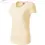 Miniatiūra: Organinės medvilnės moteriški marškinėliai su dekoravimu