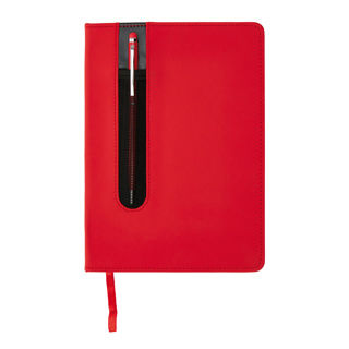 Miniatiūra: A5 formato užrašų knygutė HARDCOVER su logotipo spauda