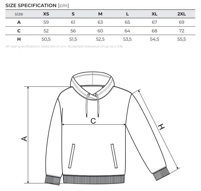 Miniatiūra: Kokybiškas moteriškas džemperis su gobtuvu ir spauda
