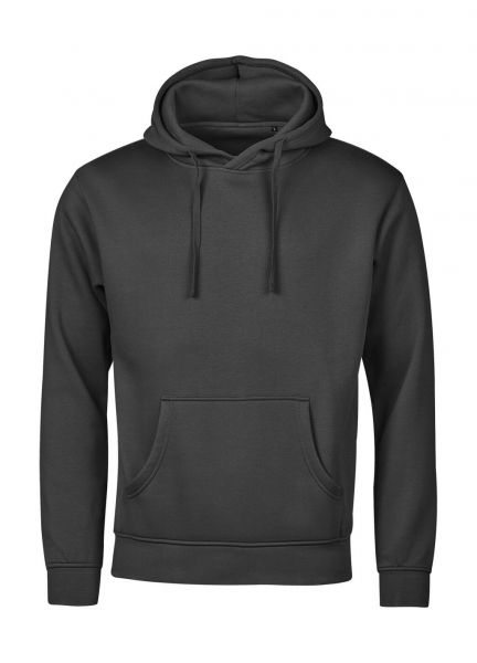 Miniatiūra: Organinės medvilnės UNISEX džemperis URBAN HOODED su gobtuvu ir Jūsų reklama