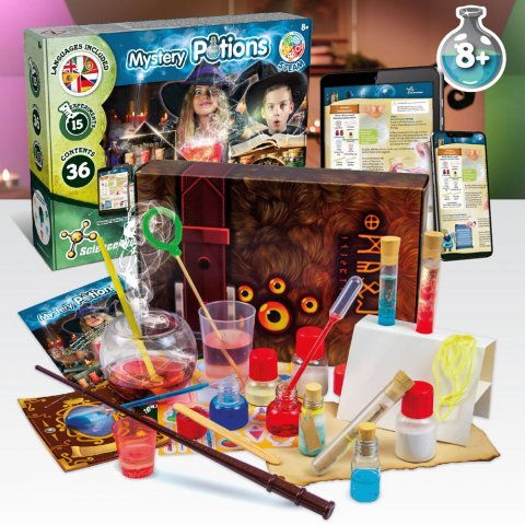 Miniatiūra: Edukacinis žaidimas MYSTERY POTIONS su personalizacija