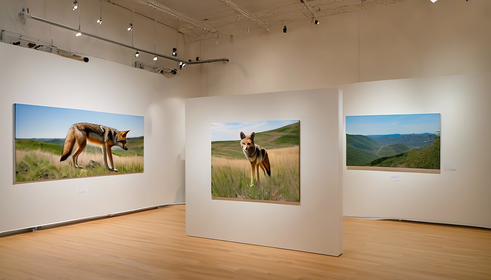 Coyotes Through the Lens Exhibition