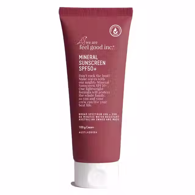 WE ARE FEEL GOOD INC Mineral Sunscreen SPF50+