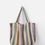 Thumbnail: CITTA Marra Striped Market Bag / OFF WHITE + MULTI
