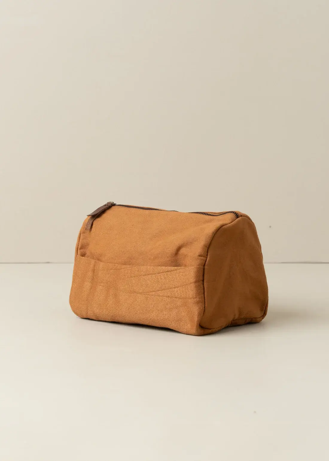 SAARDE Journey Canvas Toiletry Bag / TERRACOTTA