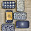 Thumbnail: Blue & Wood Soap Dish Set